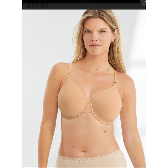 Natori Other - NATORI Zone Back Smoothing T-Shirt Bra NUDE EXCELLENT CONDITION-#731205 34 H